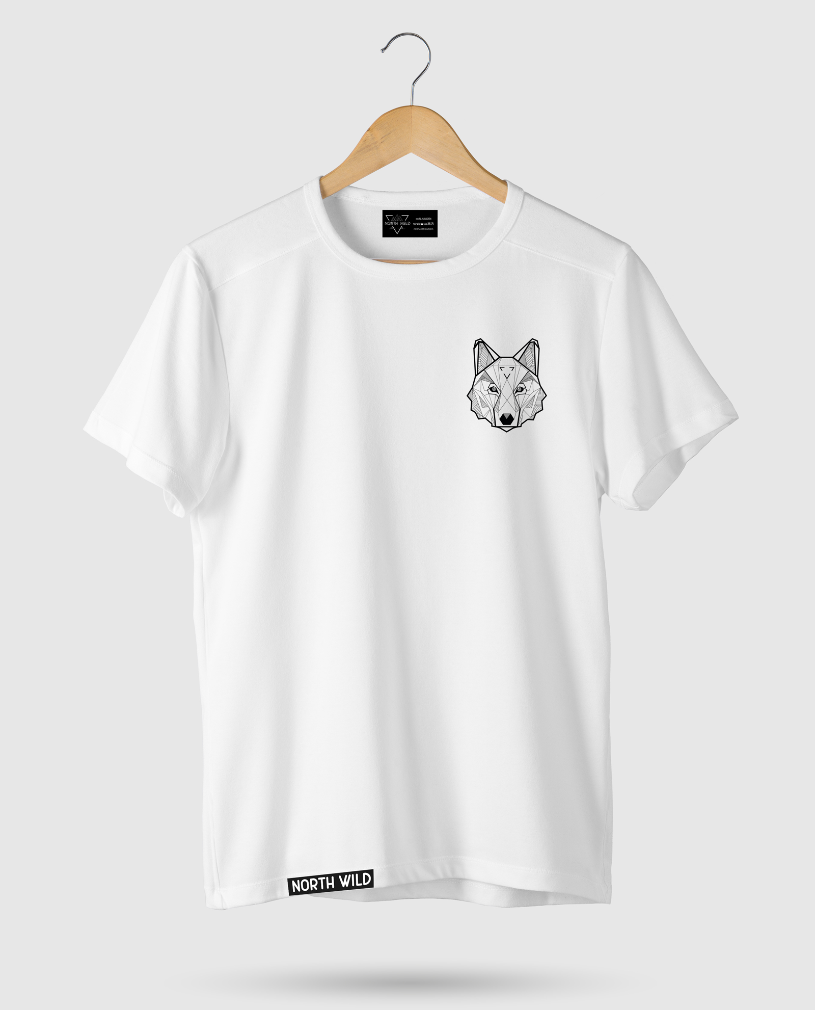 Escrutinio Descodificar codicioso Camiseta Animal Wolf - North Wild Brand